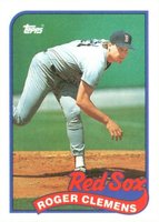 1989 Topps #450 Roger Clemens Baseball Card