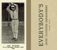 1916 Everybody's #184 Ed. Walsh Baseball Card