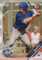 2019 Bowman Draft #BD39 Brett Baty Baseball Card