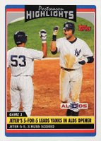 2006 Topps Updates & Highlights #UH183 Derek Jeter Baseball Card