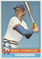 1976 Topps #615 Mike Cubbage Baseball Card