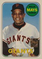 1997 Topps Willie Mays #23 Willie Mays 1969 Topps Baseball Card