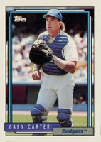 1992 Topps #45 Gary Carter Baseball Card