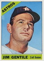 1966 Topps #45 Jim Gentile Baseball Card