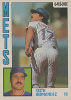 1984 O-Pee-Chee #120 Keith Hernandez Baseball Card