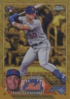 2023 Topps Gilded Collection #11 Francisco Alvarez Baseball Card