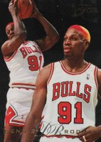 1995 Flair #160 Dennis Rodman Basketball Card