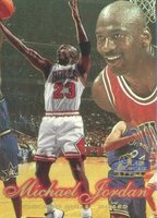 1997 Flair Showcase #1 Michael Jordan Row 2 Basketball Card