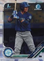 2019 Bowman Prospects Chrome #97 Noelvi Marte Baseball Card