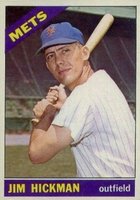 1966 Topps #402 Jim Hickman Baseball Card