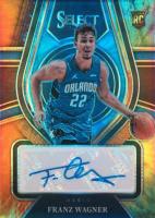 2021 Panini Select Rookie Signatures #RSFWG Franz Wagner Tie-Dye Prizm Basketball Card