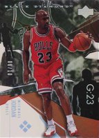 2003 Upper Deck Black Diamond #183 Michael Jordan Rainbow Basketball Card