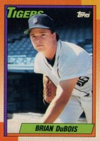 1990 Topps #413 Brian Dubois Baseball Card