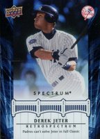 2008 Upper Deck Spectrum Jeter Retrospectrum #DJ30 Derek Jeter Baseball Card