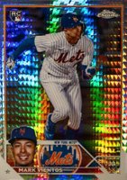 2023 Topps Chrome #8 Mark Vientos Prism Refractor Baseball Card