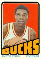 1972 Topps #4 Curtis Perry Basketball Card