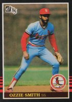 1985 Donruss #59 Ozzie Smith Baseball Card