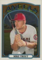 2021 Topps Heritage #169 Mike Trout Chrome Baseball Card