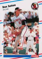 1988 Fleer Glossy #505 Don Sutton Baseball Card