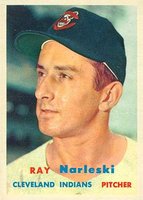 1957 Topps #144 Ray Narleski Baseball Card