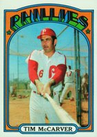 1972 Topps #139 Tim McCarver Baseball Card