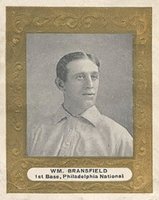 1909 Ramly # Kitty Bransfield Square Frame Baseball Card