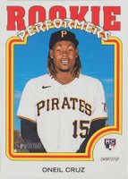 2022 Topps Heritage High Number Rookie Performers #RP5 Oneil Cruz Baseball Card