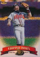 1998 Finest #242 Chipper Jones Refractor Baseball Card