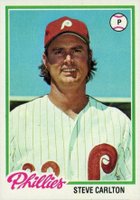 1978 Topps #540 Steve Carlton Baseball Card