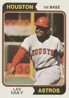 1974 Topps #500 Lee May Baseball Card