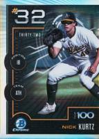 2025 Bowman Scouts' Top 100 #BTP32 Nick Kurtz Baseball Card