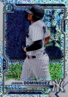 2021 Bowman Chrome Prospects #BCP13 Jasson Dominguez Speckle Refractor Baseball Card