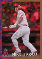 2018 Topps Throwback Thursday #112 Mike Trout Baseball Card