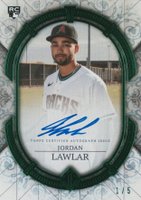 2024 Topps Transcendent Collection Transcendent Collection Autographs #JL Jordan Lawlar Emerald Baseball Card