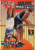 1997 Ultra Court Masters #6CM Shawn Kemp Basketball Card