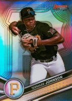 2022 Bowman's Best Top Prospects #TP30 Termarr Johnson Refractor Baseball Card