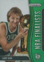 2019 Panini Prizm NBA Finalist  #8 Larry Bird Green Prizm Basketball Card