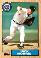 1987 Topps Tiffany #778 Jack Morris Baseball Card