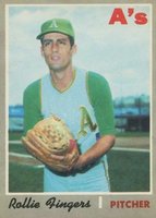 1970 O-Pee-Chee #502 Rollie Fingers Baseball Card