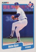 1990 Fleer #313 Nolan Ryan Baseball Card
