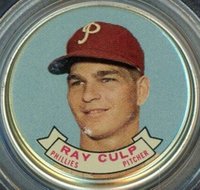 1964 Topps Coins #35 Ray Culp Baseball Card