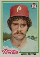 1978 Topps #297 Warren Brusstar Baseball Card