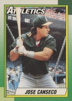 1990 O-Pee-Chee #250 Jose Canseco Baseball Card