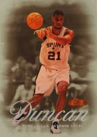 1999 Flair Showcase Legacy Collection #72 Tim Duncan Basketball Card