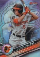 2022 Bowman's Best Top Prospects #TP2 Jackson Holliday Refractor Baseball Card