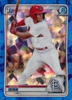 2020 Bowman Draft Chrome Sapphire Edition #BD59 Masyn Winn Baseball Card