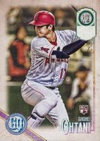 2018 Topps Gypsy Queen #89 Shohei Ohtani Missing Nameplate Baseball Card