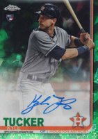 2019 Topps Chrome Sapphire Edition Rookie Autographs #KT Kyle Tucker Green Refractor Baseball Card