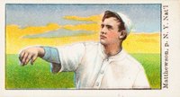 1909 Anonymous # Christy Mathewson Correct spell Mathewson Baseball Card