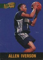 1996 Score Board All Sport PPF #80 Allen Iverson Basketball Card